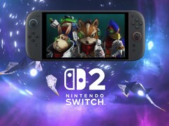 Switch 2 上展示的《星际火狐》游戏
