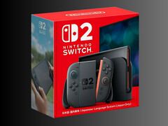 图为 Switch 2 日语版零售包装盒(图片来源:日本亚马逊)