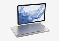 Galaxy Tab S9 FE 系列将比Galaxy Tab S9 同类产品便宜不少。(图片来源：@OnLeaks & MediaPeanut）