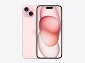 iPhone 15。(图片来源：Apple)