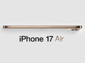 传闻中的 iPhone 17 Air 摄像头凸起周围的厚度可能为 9.5 毫米。(图片来源：MacRumors - 已编辑）