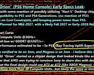 摩尔定律已死 Playstation 6 泄密（图片来源：Moore's Law Is Dead YouTube Channel）
