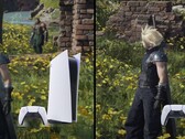 索尼的 PlayStation 5 Pro 在《FF7 重生》中展示了相对于基本版 PlayStation 5 的一些重大改进。(图片来源：索尼，DF 有编辑）