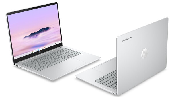 惠普Chromebook Plus 14 系列采用英特尔酷睿 3 N355 处理器。(图片来源：惠普）