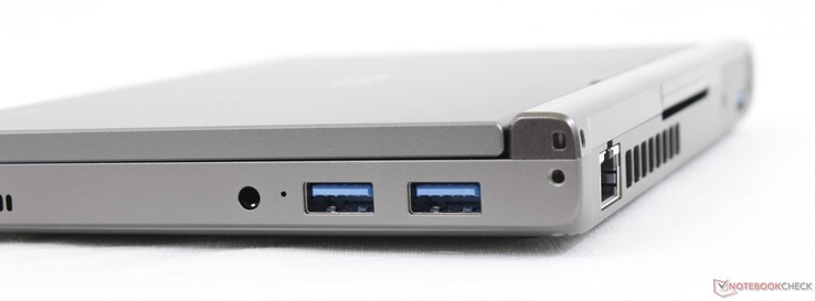 右：3.5毫米音频，2个USB-A 3.2 Gen.
