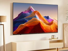 2023年的小米红米A70电视有一个4K显示屏，金属边框很薄。 (图片来源：小米)