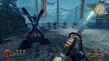 图为:Shadow Warrior 2 的游戏截图。