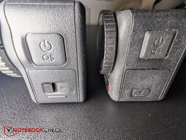 新的开启装置（左） 