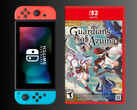 符文工厂东之守护者 Switch 2 版》Switch 主机旁（图片来源：百思买，有编辑）