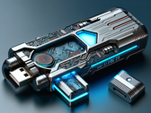 安全 USB 闪存盘（使用 DALL-E 3 生成）