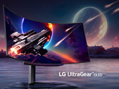 UltraGear OLED 45GS96QB 已通过 VESA DisplayHDR 400 真黑认证，图为 45GR95QE。(图片来源：LG）