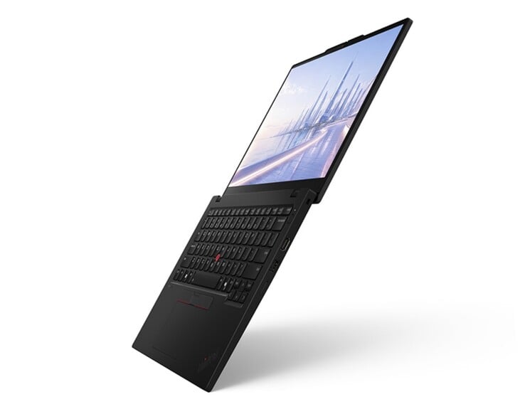 ThinkPad E13 AI 2026 的 180° 铰链可让显示屏完全平放