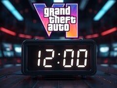 显示《GTA 6》解锁时间的倒计时钟