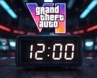 显示《GTA 6》解锁时间的倒计时钟