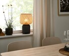 宜家SYMFONISK带Wi-Fi的扬声器灯有一个新的竹子灯罩。 (图片来源：宜家)