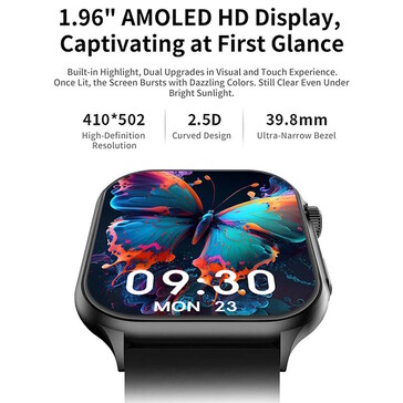 配备 AMOLED 显示屏