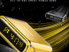 Shargeek Starship Seer 10000毫安时电源可作为闹钟（图片来源：Shargeek）。