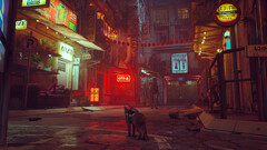 流浪》是一款大气的叙事性冒险游戏，讲述一只小猫试图找到回家的路。(图片来源：Steam)