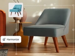 Adobe Photoshop 增加了人工智能功能，如 Harmonize，它可以自动将插入对象的外观与现有图像相匹配。(图片来源：Adobe）