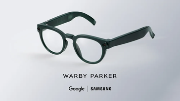 谷歌宣传图片展示 Warby Parker 镜框变体