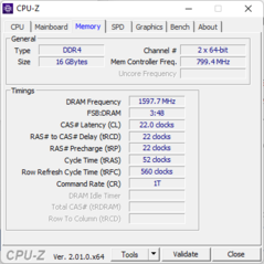 CPU-Z内存