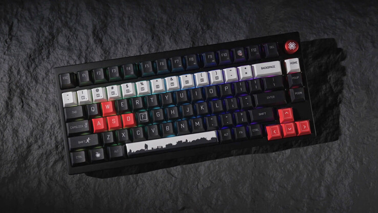Keychron P1 HE DayZ 特别版游戏键盘。(图片来源：Keychron）