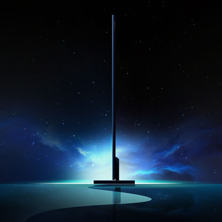 TCL Q10M Ultra 电视被称为超薄机型。(图片来源:JD.com)