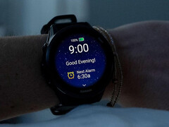 Garmin 声称其最新的稳定软件更新改进了 Forerunner 970 的晚间报告功能。(图片来源：Garmin）