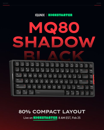 Iqunix MQ80（暗黑色