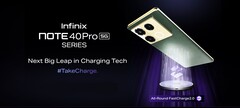 Note 40 Pro 系列即将登陆印度。(来源：Infinix）