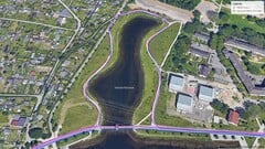 GPS 测试：湖泊