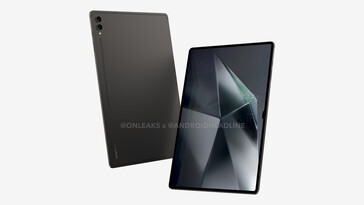 三星Galaxy Tab S10 Ultra 的设计（图片来自Android Headlines）。