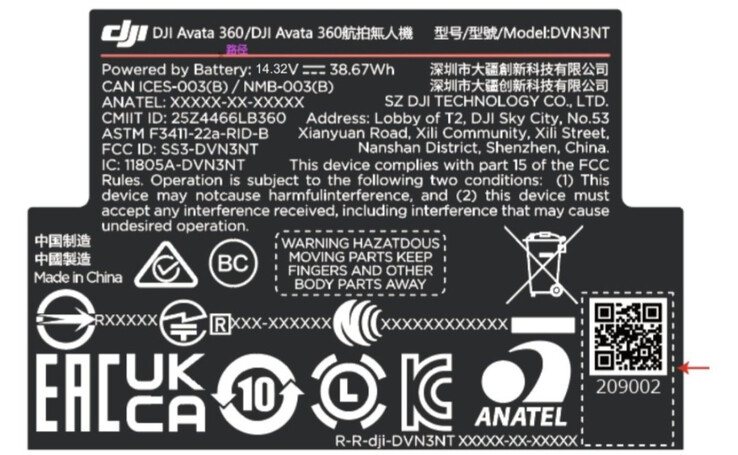(图片来源:FCC via @Drones19170668)