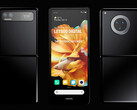 MIX Flip 的概念效果图。(图片来源：LetsGoDigital &amp; Technizo Concept）