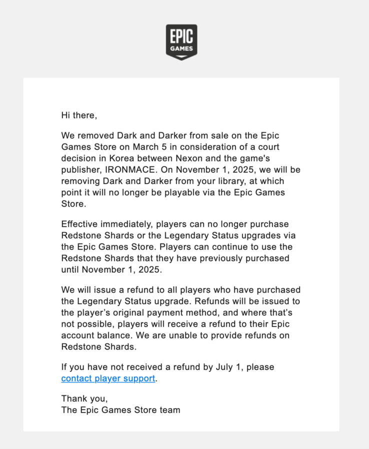 (图片来源：Epic Games 商店，通过电子邮件发送）