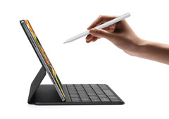 暗示将推出带键盘外壳和智能笔的新款红米平板电脑。(图片：小米）