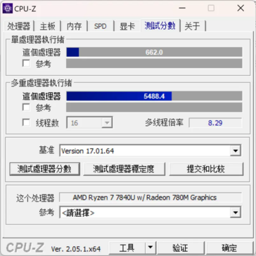 R7 7840U（图片来源：ITHome）