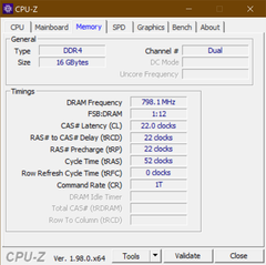 CPU-Z内存