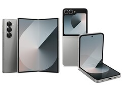 三星Galaxy Z Fold6（左）和 Z Flip6（右）。(图片来源：亚马逊）