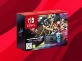 图示为任天堂Switch《马里奥赛车8 豪华版》套装