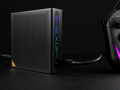 在《赛博朋克 2077》中,USB4 v2 比前代产品领先约 25%。图:OneXGPU Lite eGPU。(图片来源:ETA Prime)