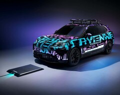 配备无线充电功能的保时捷卡宴电动 SUV（图片来源：保时捷）