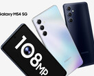 Galaxy M54应该是同样新的Galaxy F54的一个更强大的替代品。(图片来源：三星)