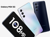 Galaxy M54应该是同样新的Galaxy F54的一个更强大的替代品。(图片来源：三星)