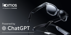 loomos 智能眼镜。(图片来源:loomos)