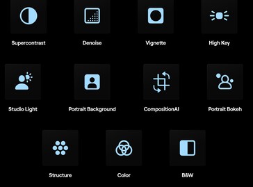 Skylum Aperty 有许多一键式增强功能可供使用。(来源：Skylum)