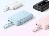Anker Zolo Power Bank（20K、30W、内置 USB-C 数据线）已登陆欧洲。(图片来源：Anker）