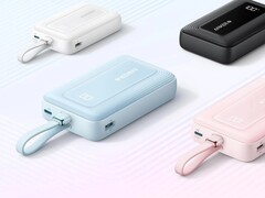 Anker Zolo Power Bank（20K、30W、内置 USB-C 数据线）已登陆欧洲。(图片来源：Anker）