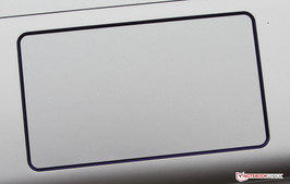 Sony has installed a Clickpad.