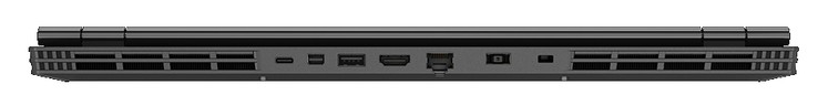 Rear: 1x USB 3.1 Type-C, Mini-DisplayPort, 1x USB 3.1, HDMI, Gigabit LAN, power, Kensington Lock